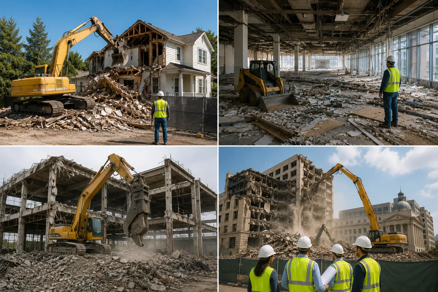 Demolition Estimating for Residential, Commercial & Public Projects​