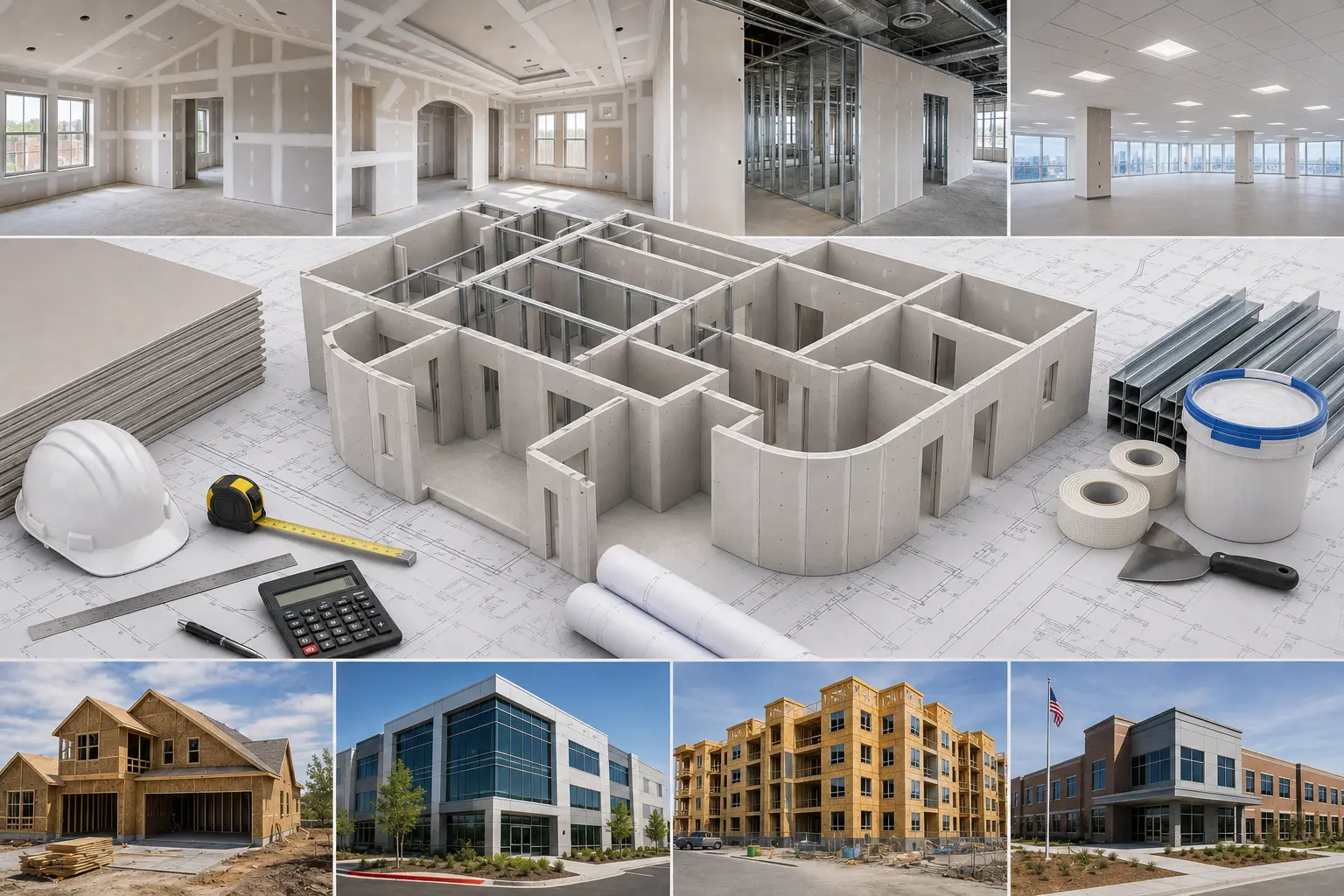 Drywall Estimating for Residential & Commercial Projects​