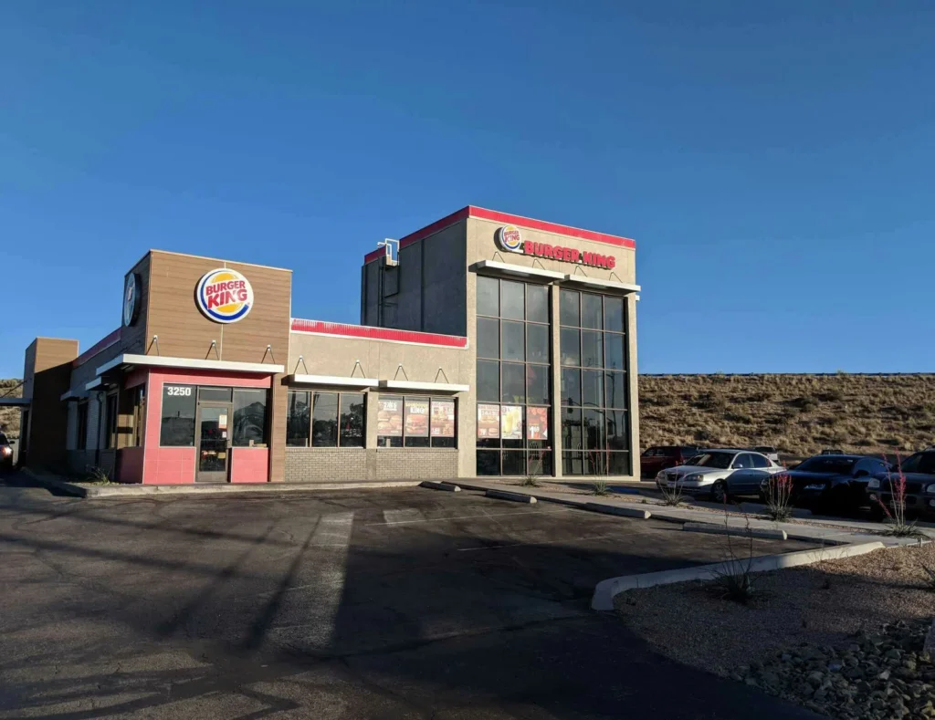 Ecelectrical work project name Burger King
