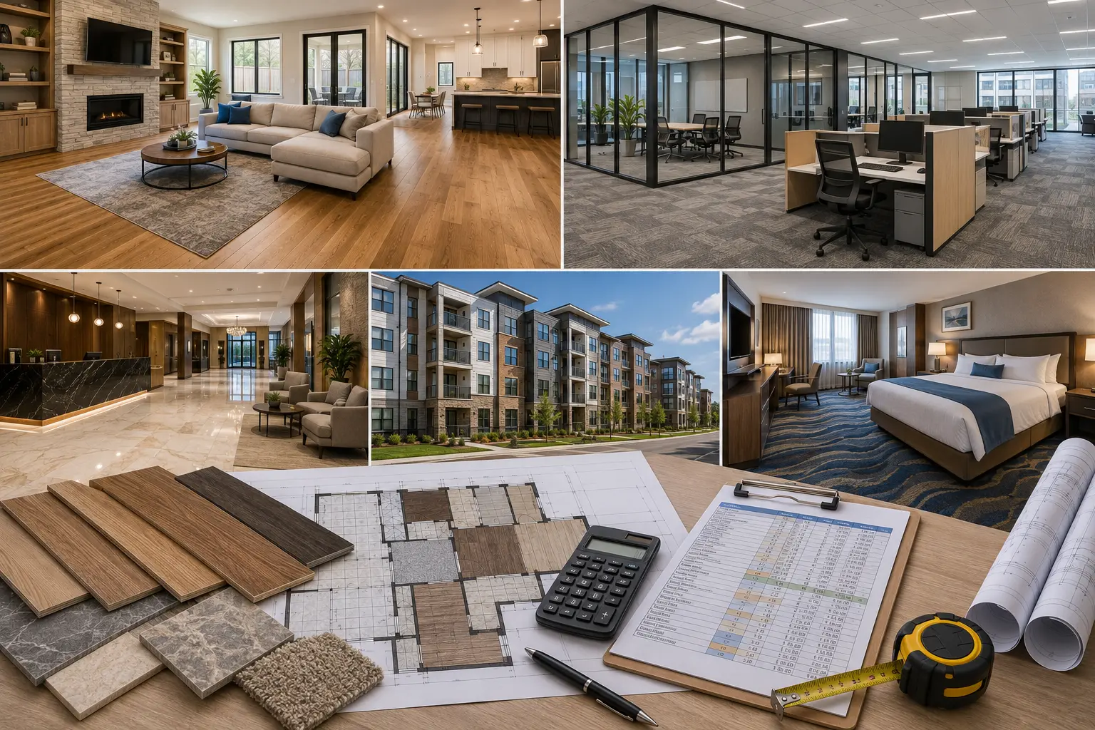 Flooring Estimating for Residential Commercial Projects