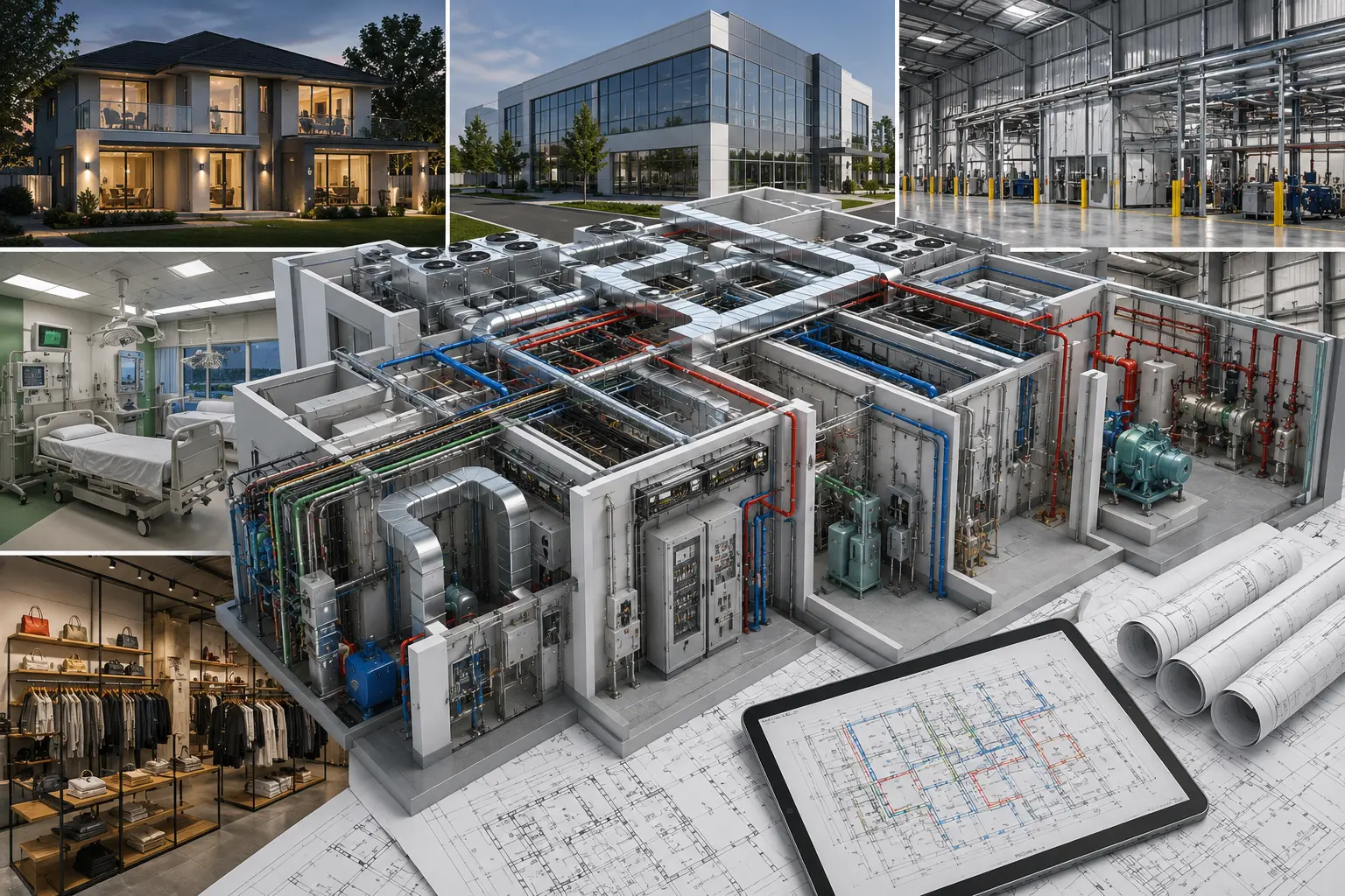 MEP Estimating for Residential Commercial Industrial Projects
