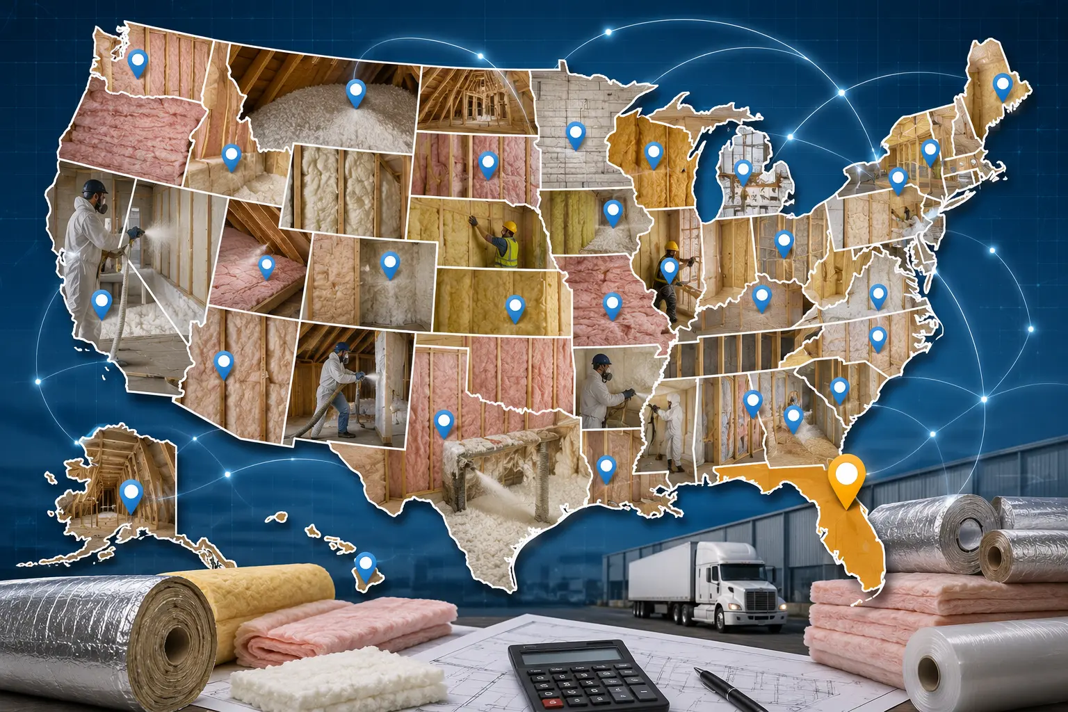 Nationwide Insulation Estimating Coverage