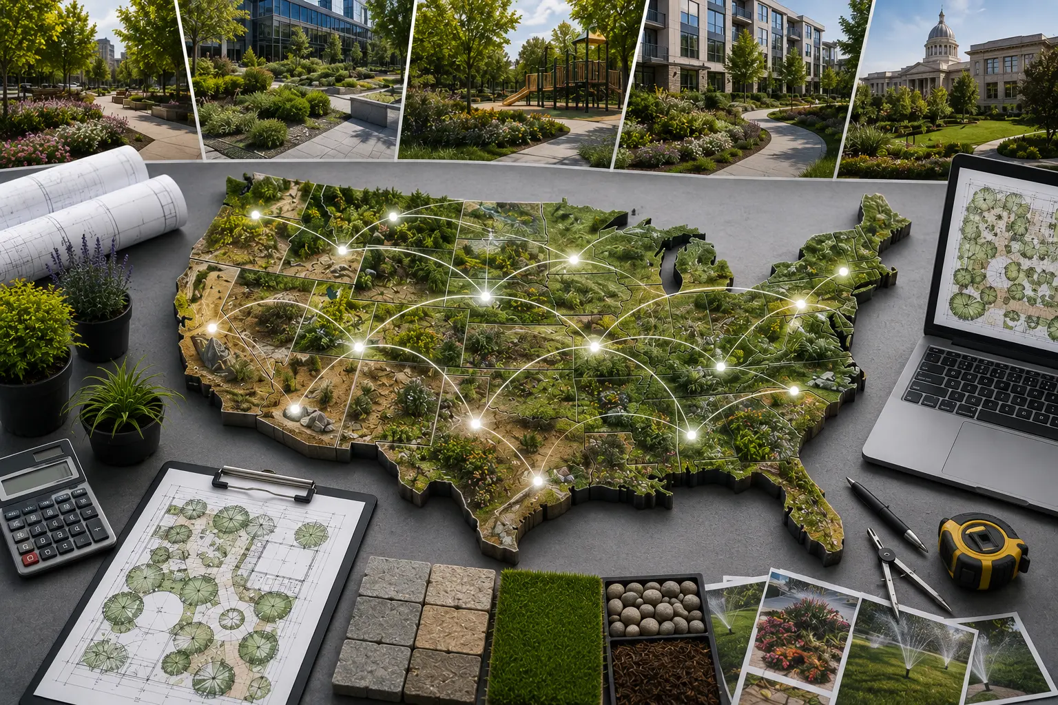 Nationwide Landscaping Estimating Coverage
