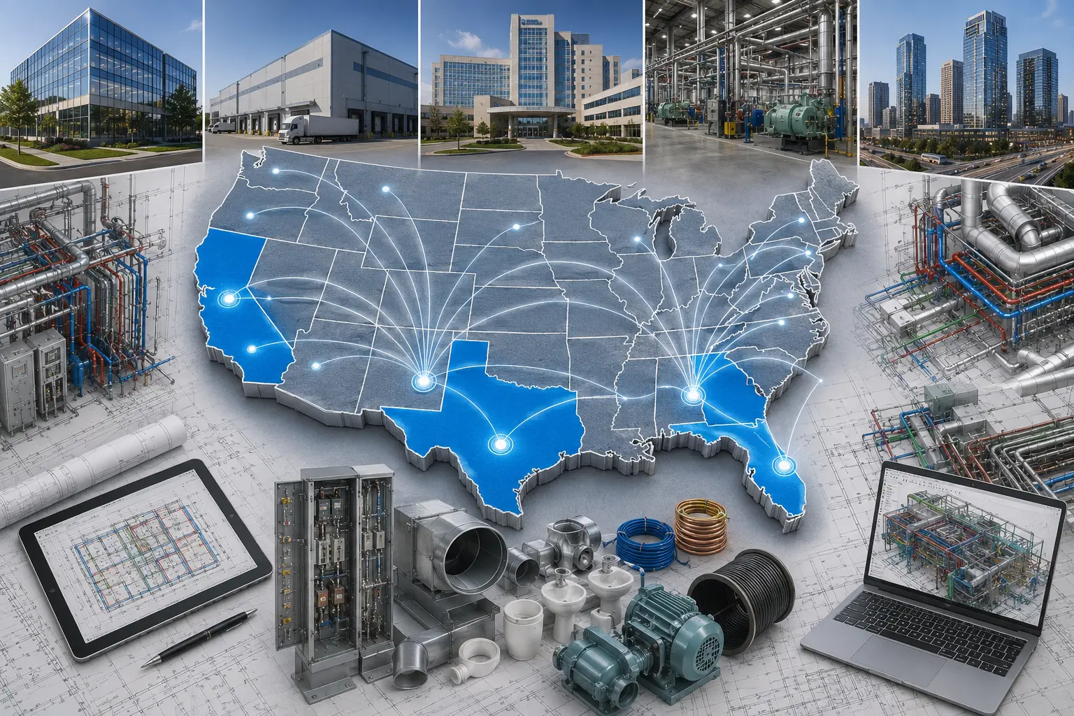 Nationwide MEP Estimating Coverage