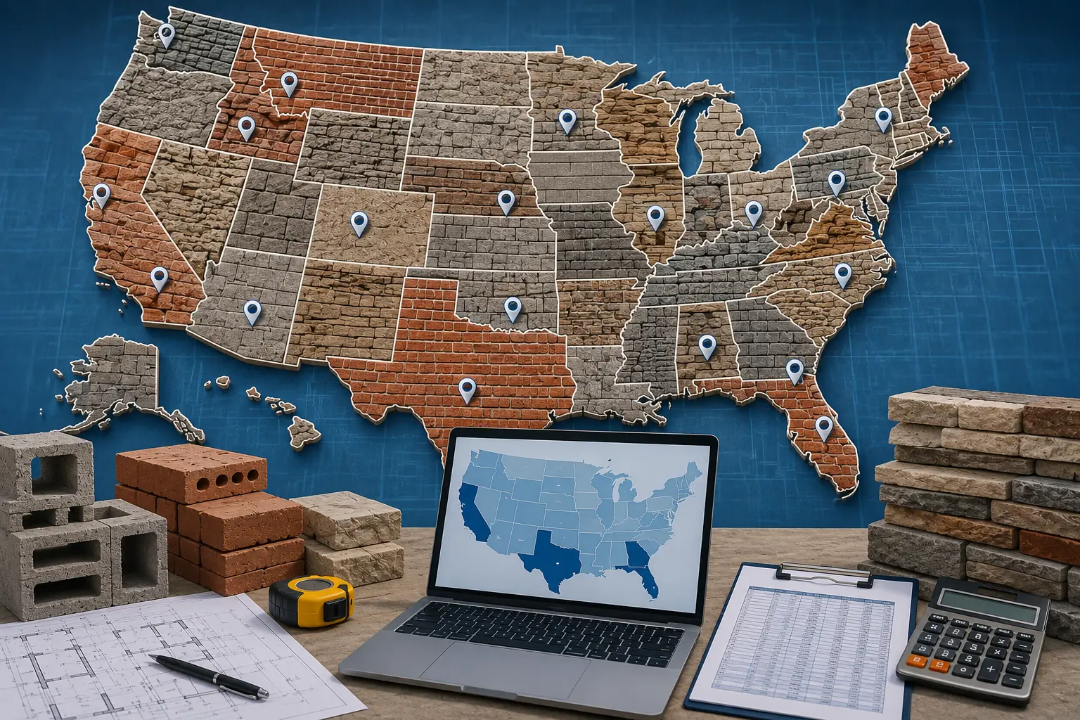 Nationwide Masonry Estimating Coverage