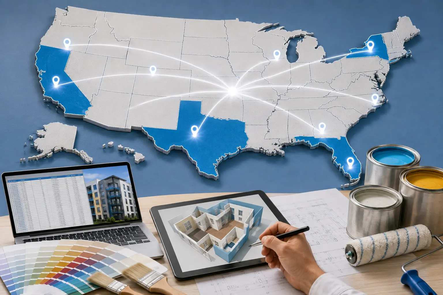 Nationwide Painting Estimating Coverage