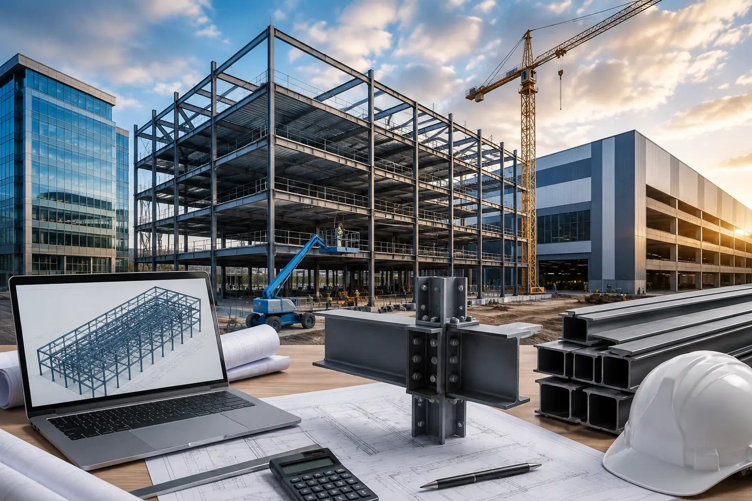 Structural Steel Estimating for Commercial & Industrial Projects
