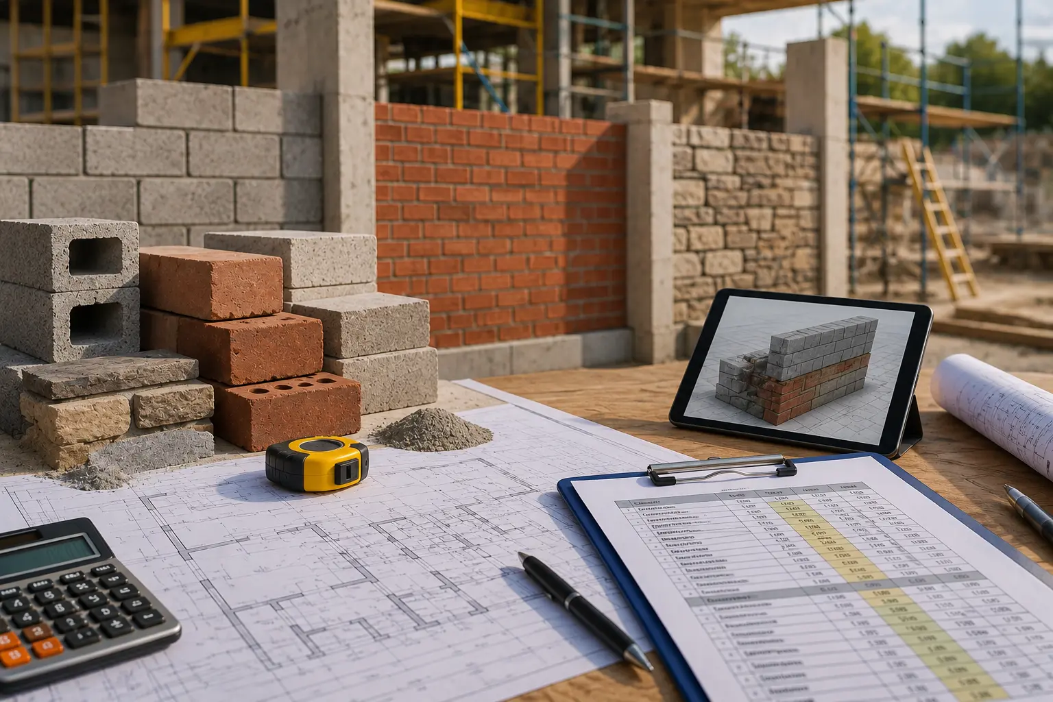 What is Included in Our Masonry Takeoff