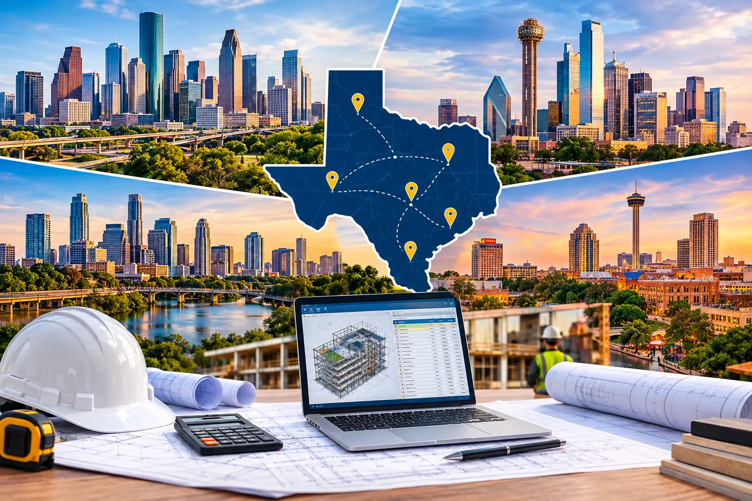 Construction Estimating Services in Major Texas Markets