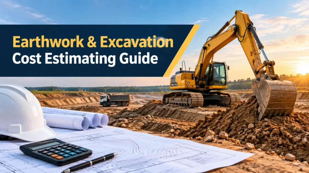 Earthwork & Excavation Cost Estimating Guide: 2026 Pricing, Methods & Process Earthwork & Excavation Cost Estimating Guide: 2026 Pricing, Methods & Process