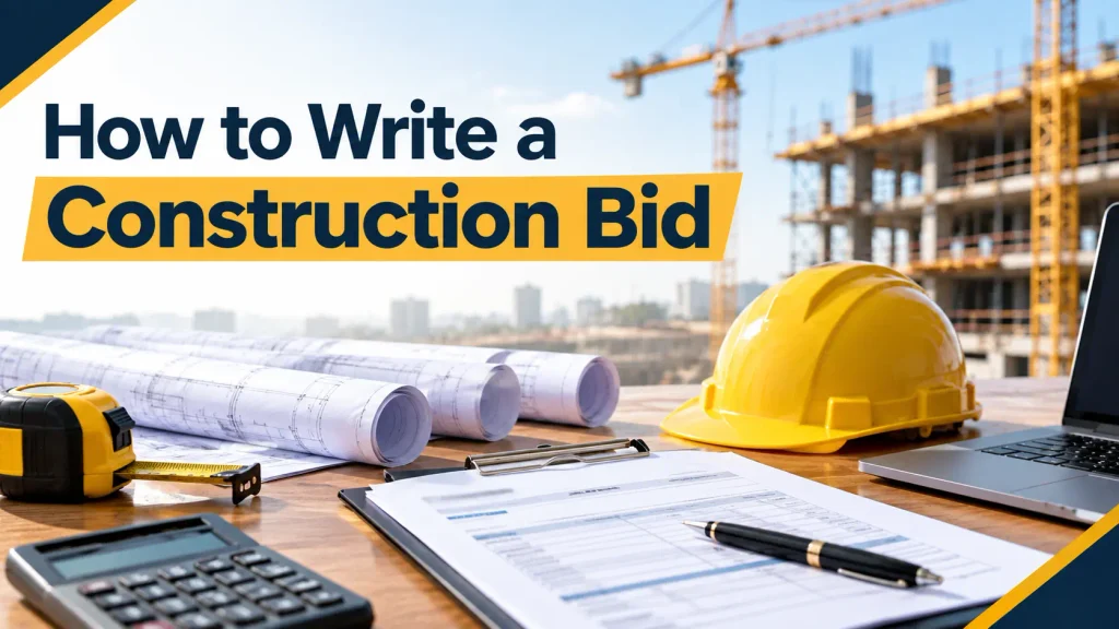 How to Write a Winning Construction Bid (A Step by Step Guide) How to Write a Winning Construction Bid (A Step by Step Guide)