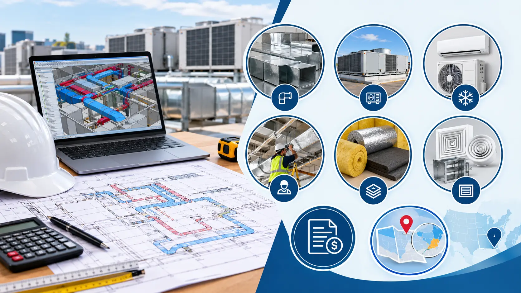 What's Included in Our HVAC Takeoff